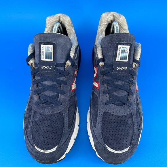 New Balance 990v4 Made in USA ‘Navy Red’ - Picture 7 of 16